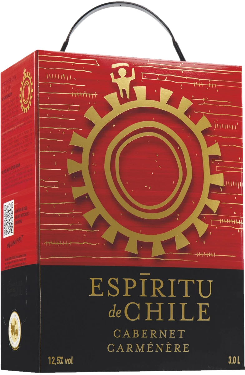 Espíritu de Chile Cabernet Carmenère hanapakkaus