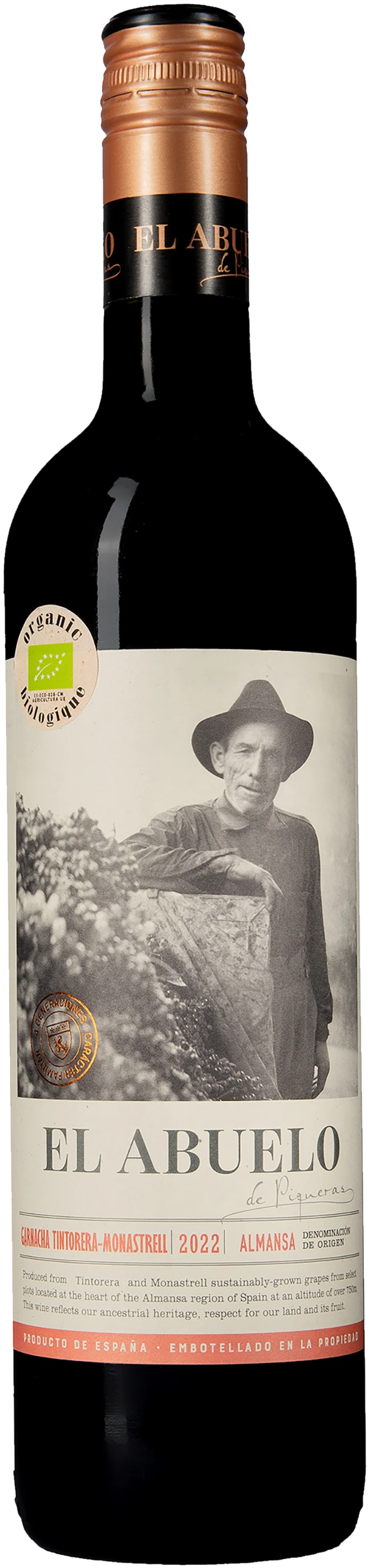 El Abuelo Garnacha Tintorera Monastrell Organic 2025