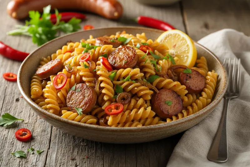 Bratwurstipasta
