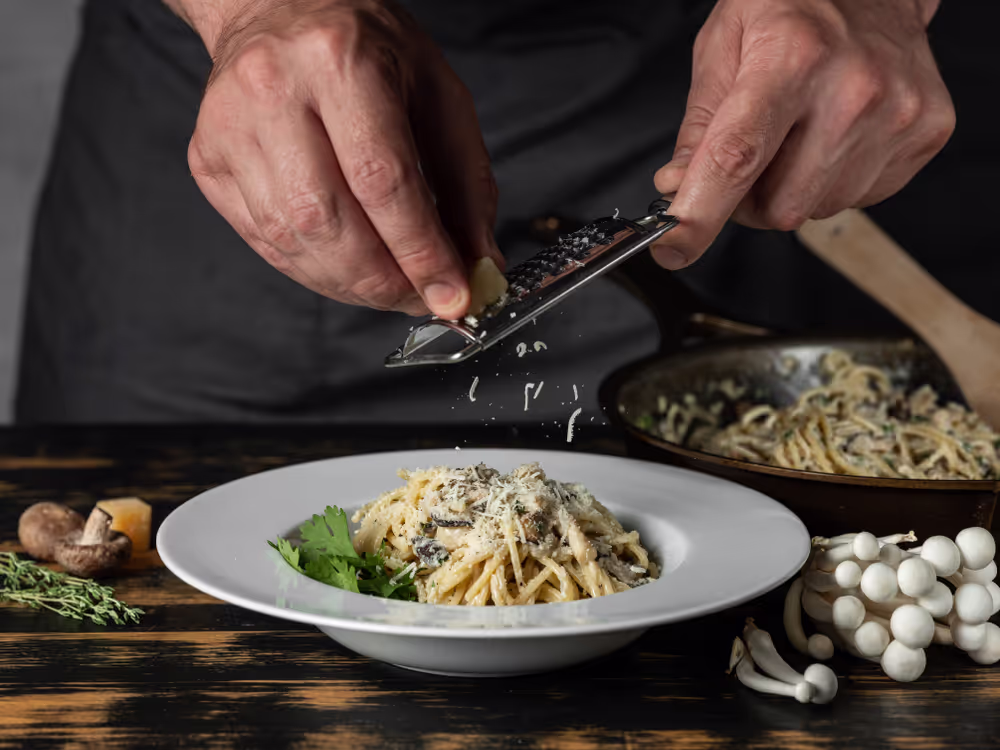 Pastaa ja juustoa