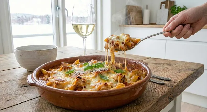 Uunipasta kanalla