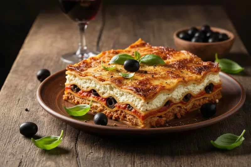 Kevyempi lasagne