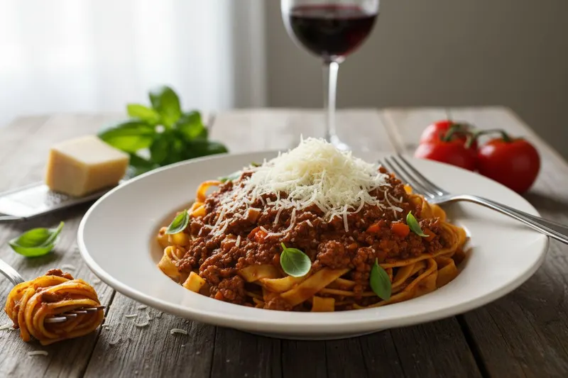 Helppo arkibolognese