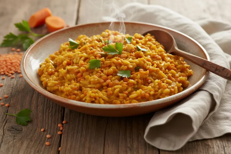 Linssirisotto