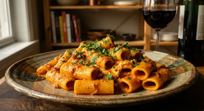 Nduja-ricottapasta
