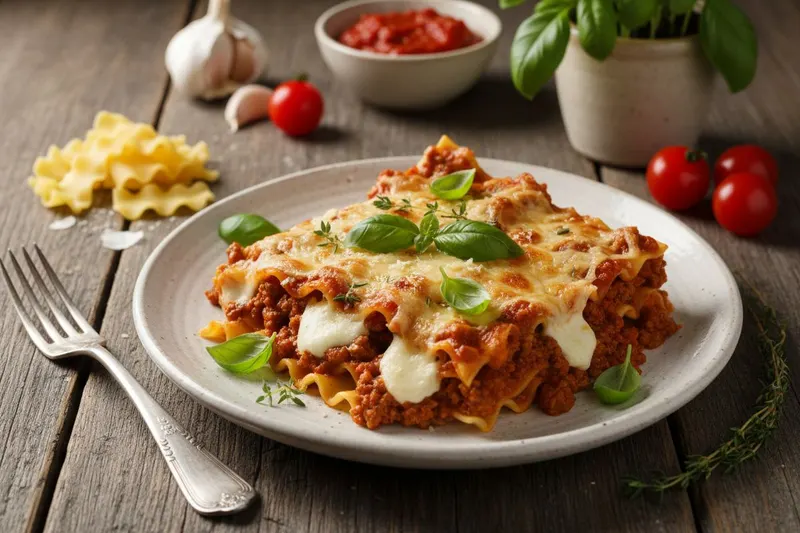 Helppo pannulasagne