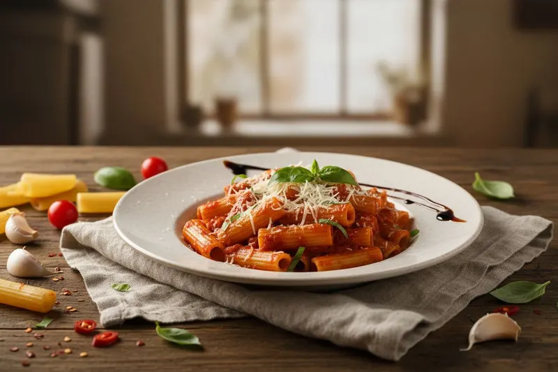 Pasta all'Arrabbiata broilerilla