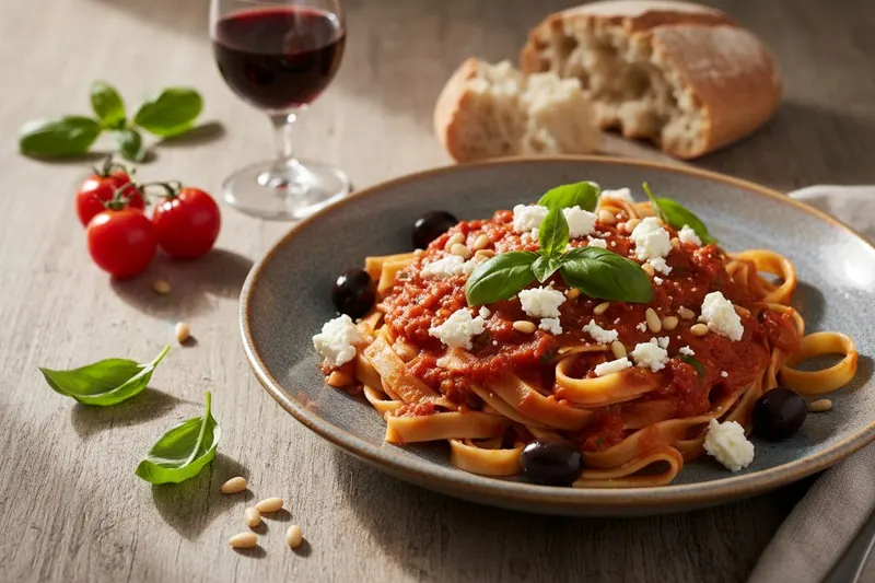 Pasta Pomodoro – Klassinen tomaattipasta