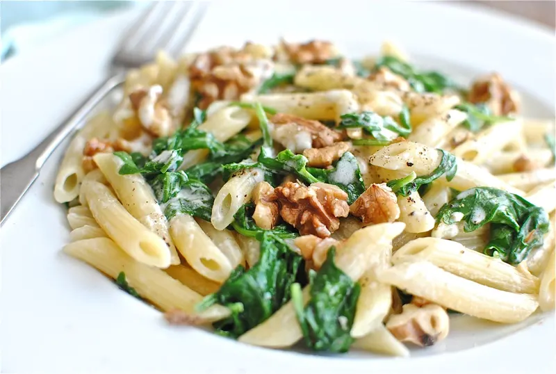 Sinihomejuustopasta