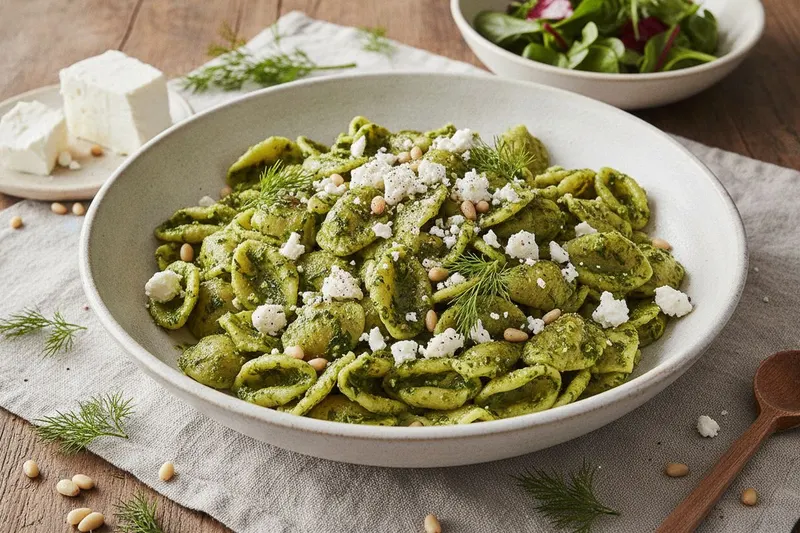 Pesto-fetapasta