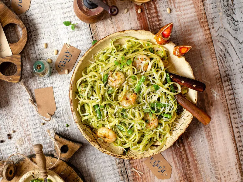 Katkarapupasta